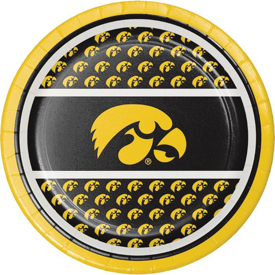 University of Iowa Appetizer/Dessert Plates (8)
